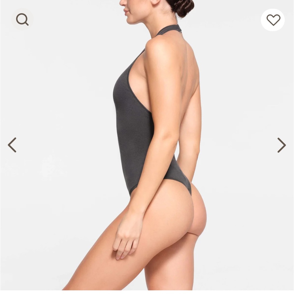SKIMS OUTDOOR HALTER BODYSUIT - Picture 2 of 10
